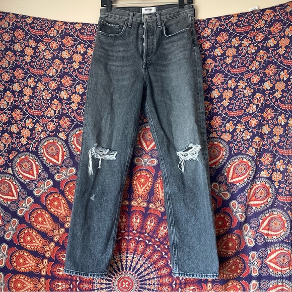 Agolde distressed 90s jeans - Picture 1 of 5